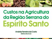 Capa livro - Custos na Agricultura da Região Serrana do Espírito Santo
