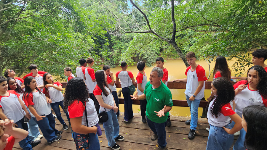 Instagram: Clique aqui para assistir ao vídeo de como foi a visita da escola