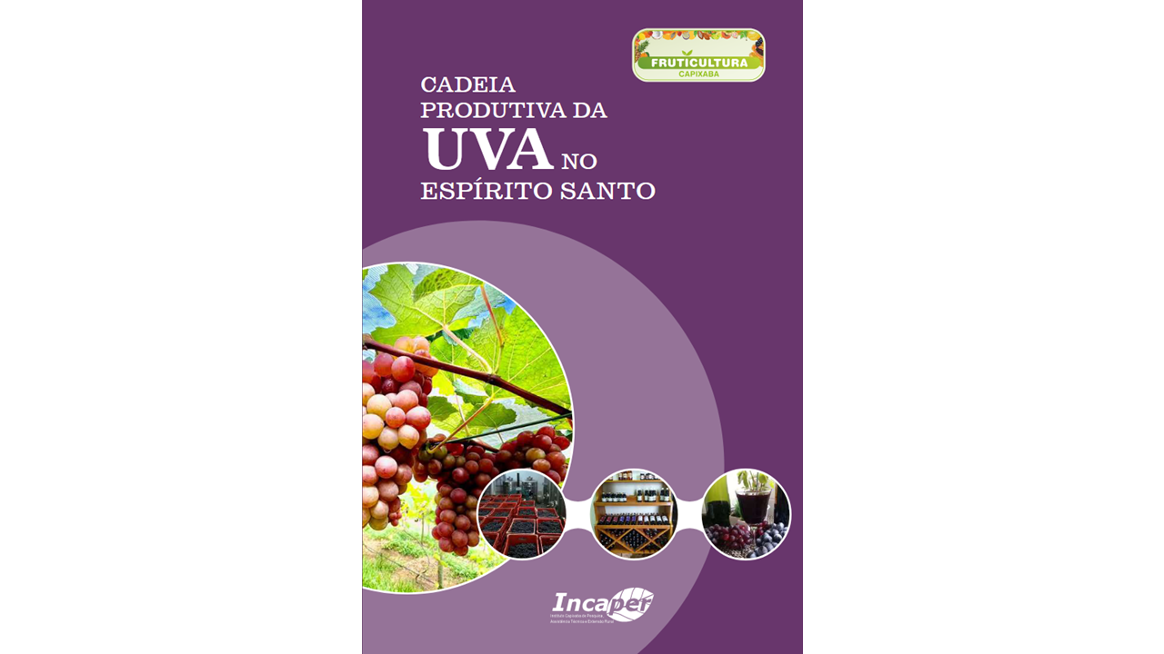 livro da uva|||Fotógrafo:Divulgação/Incaper
