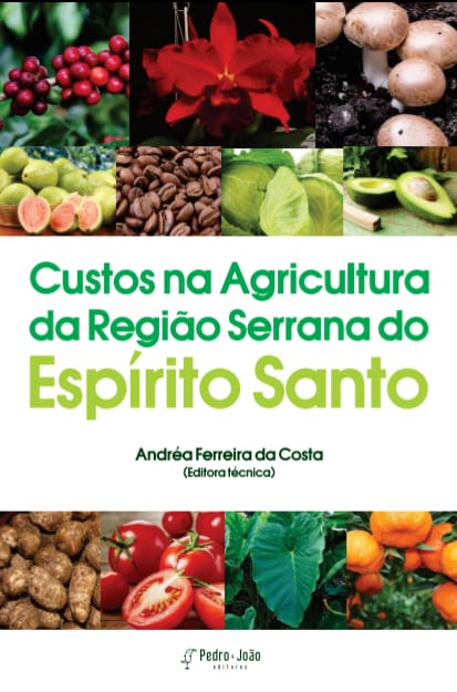 Capa livro - Custos na Agricultura da Região Serrana do Espírito Santo