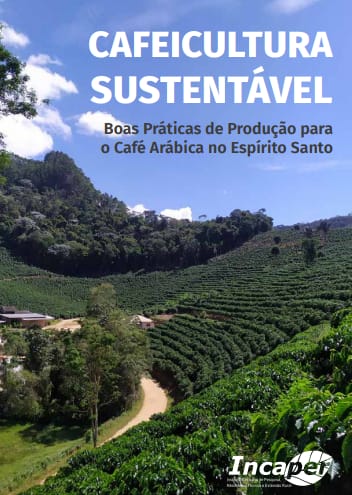 Folder e cartilha de café arábica