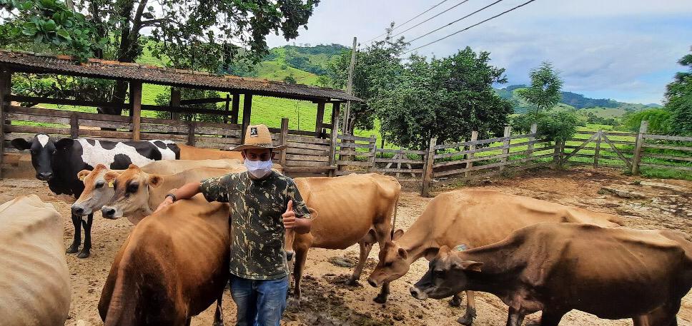 Pecuária de leite_ Crédito Divulgação Incaper|||Fotógrafo:Divulgação Incaper