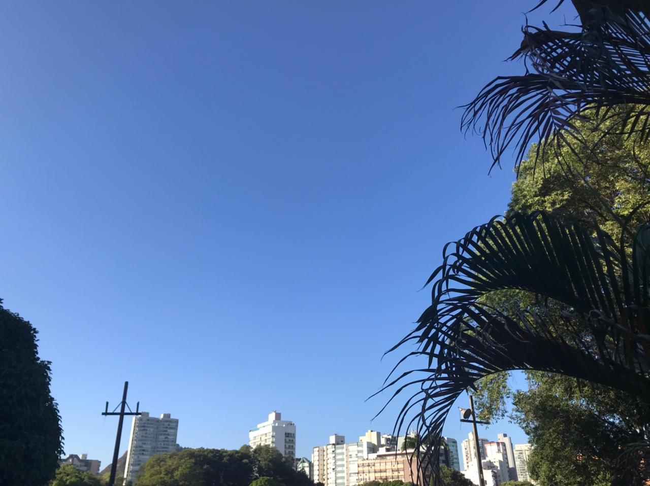 Céu azul_Crédito Divulgação Incaper