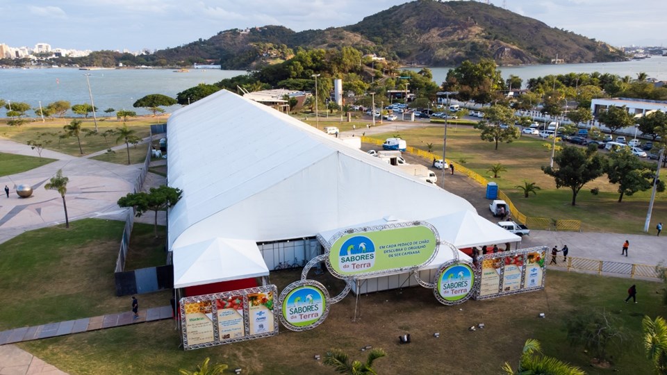 Feira Sabores da Terra na Praça do Papa|||Fotógrafo:Bruno Gonzaga